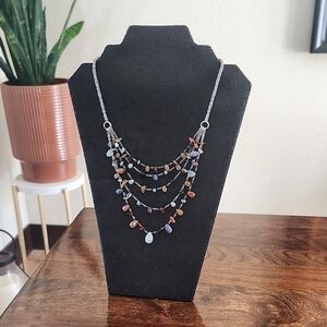 Multi-Color Beaded Necklace